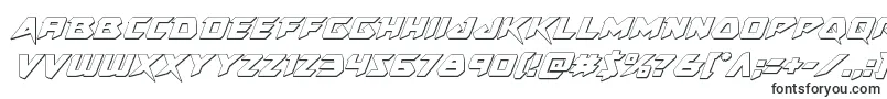Шрифт Skirmisher3Dital – 3D шрифты