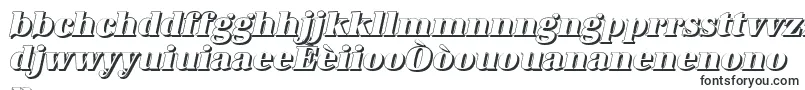 Czcionka AntiquashCdHeavyItalic – kreolskie czcionki