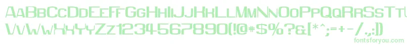 Mmx2010 Font – Green Fonts on White Background