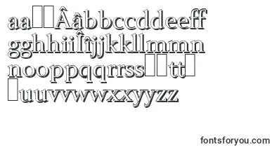BelfastshadowRegular font – romanian Fonts