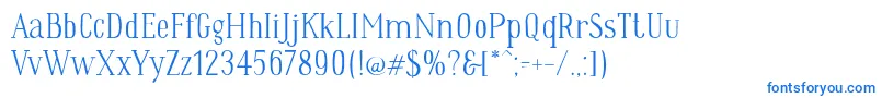 Wes Font – Blue Fonts