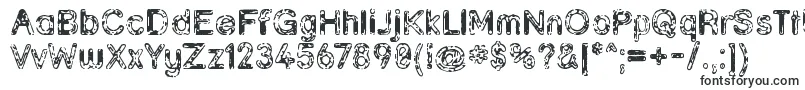 Шрифт Grunja – художественные шрифты