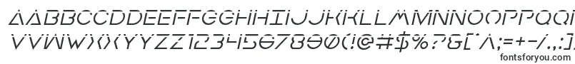 Earthorbiterlaserital Font – Dotted Fonts