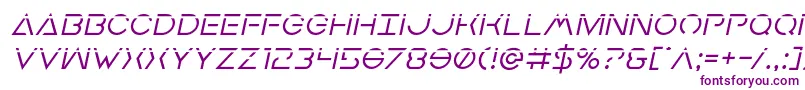 Earthorbiterlaserital Font – Purple Fonts