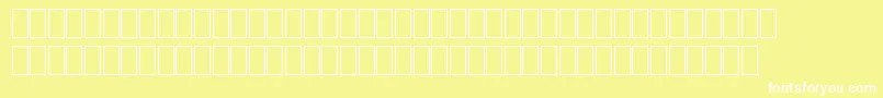 MiltrainGeneric Font – White Fonts on Yellow Background