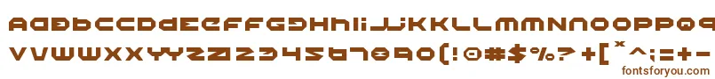 Halo-fontti – ruskeat fontit valkoisella taustalla