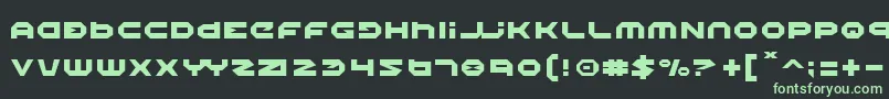 More about Halo Font Halo Font – Green Fonts on Black Background