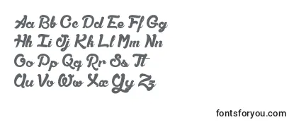 Review of the AmandesSalРІes Font