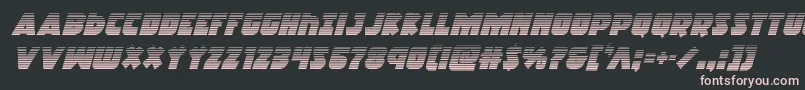 Racketsquadgradital Font – Pink Fonts on Black Background