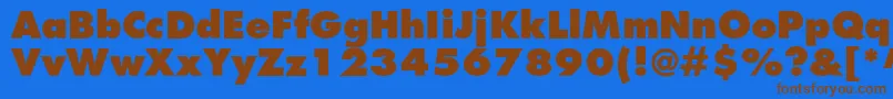 Más sobre la fuente Agfatumextraboldc fuente Agfatumextraboldc – Fuentes Marrones Sobre Fondo Azul