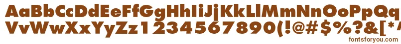 Подробнее о шрифте Agfatumextraboldc Шрифт Agfatumextraboldc – коричневые шрифты на белом фоне