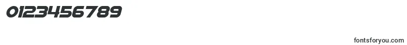 SigmaFiveSansItalic Font – Fonts for Numbers and Digits