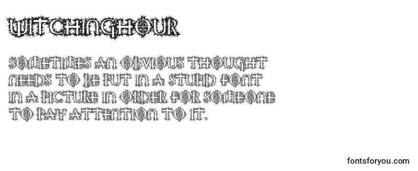 Witchinghour Font
