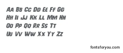 Leatherfaceexpandital Font