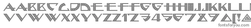 Шрифт Bellhopnf – серые шрифты на белом фоне