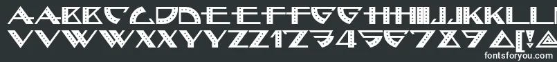 Шрифт Bellhopnf – белые шрифты