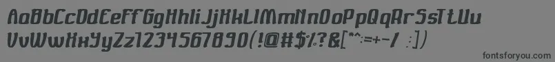 Valuable Font – Black Fonts on Gray Background