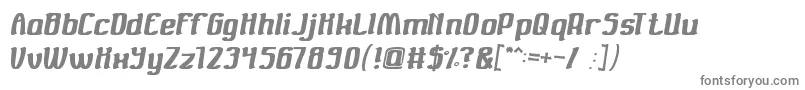 Шрифт Valuable – серые шрифты на белом фоне