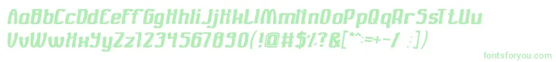 Valuable Font – Green Fonts on White Background