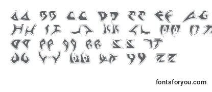 Review of the Kahless2p Font