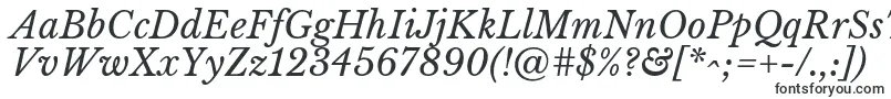 フォントLibrebaskervilleItalic – Adobe Reader用のフォント