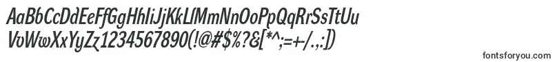 DynagroteskdcItalic Font – OTF Fonts