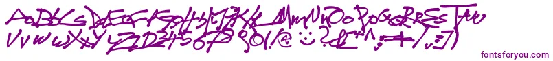 Tag Font – Purple Fonts