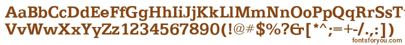 EgyptianTextBold Font – Brown Fonts