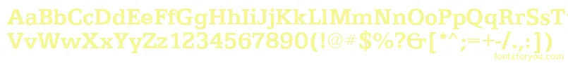 EgyptianTextBold Font – Yellow Fonts