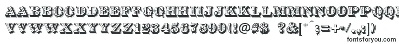 DsDiamondInlay-fontti – läpinäkyvät fontit