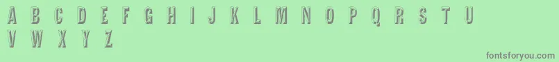 TejaratchiCn Font – Gray Fonts on Green Background