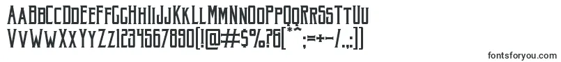 Шрифт AkuraPopo – высокие шрифты