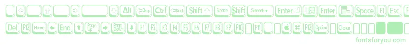 BetsyflanagantwoRegular Font – Green Fonts on White Background