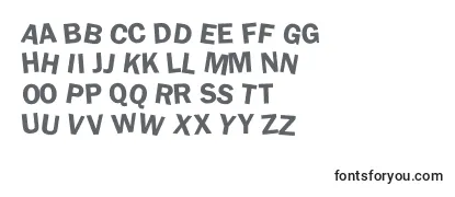 Review of the DaftUpperCase Font