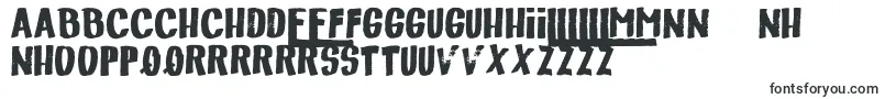 Шрифт Descolorido – галисийские шрифты