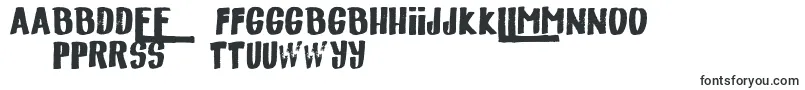 Шрифт Descolorido – йоруба шрифты