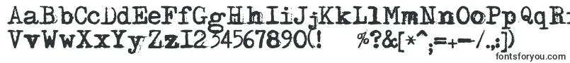 DsMoster-fontti – Alkavat D:lla olevat fontit