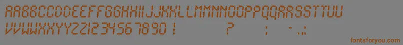 En savoir plus sur la police IonicCharge Police IonicCharge – polices brunes sur fond gris