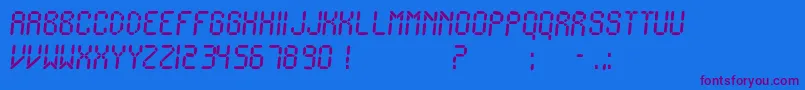 Подробнее о шрифте IonicCharge Шрифт IonicCharge – фиолетовые шрифты на синем фоне