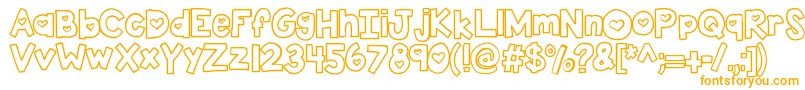 Kbtwolovers Font – Orange Fonts