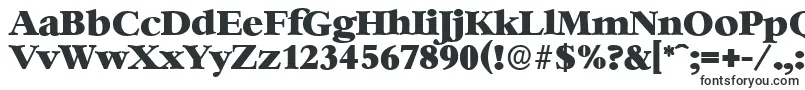 BernsteinserialHeavyRegular Font – TTF Fonts