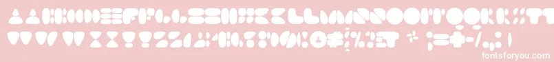 フォントN17sm – ピンクの背景に白い文字