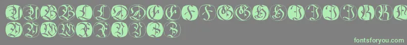 Más sobre la fuente Fraxbricks fuente Fraxbricks – Fuentes Verdes Sobre Fondo Gris
