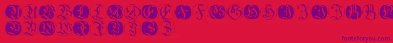 Más sobre la fuente Fraxbricks fuente Fraxbricks – Fuentes Moradas Sobre Fondo Rojo