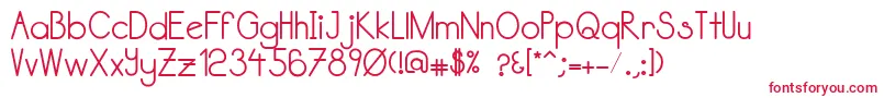 Katabidalanbold Font – Red Fonts