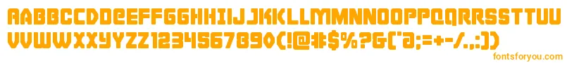 Cyborgrooster Font – Orange Fonts