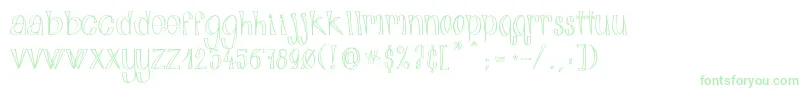 AlphabitsLight Font – Green Fonts