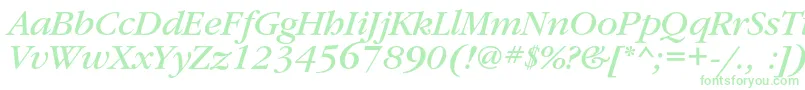 GaramondbookcItalic Font – Green Fonts