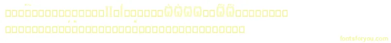 Шрифт Orthodox.TtUcs8DropCaps – жёлтые шрифты