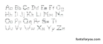 Шрифт Tetris